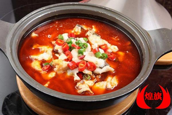 红汤石锅鱼中的红汤的做法