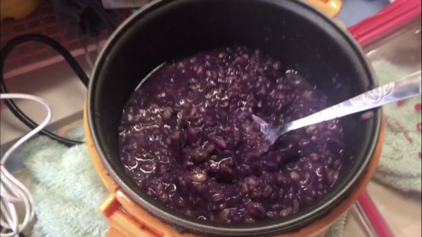 紫薯杂粮粥